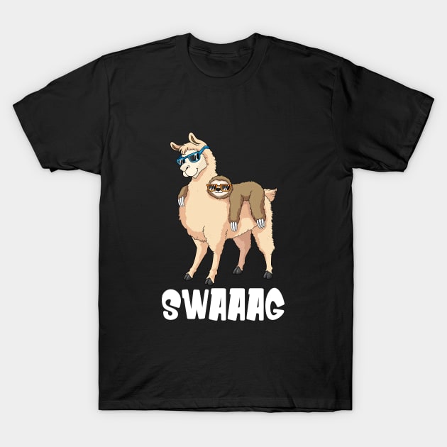 Lama Dreamteam Llama Squad T-Shirt by bigD